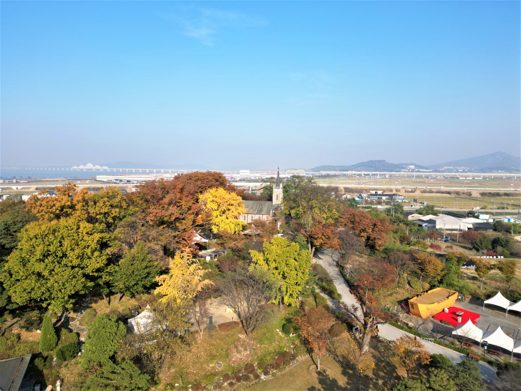 공세리성당_가을전경 (2)